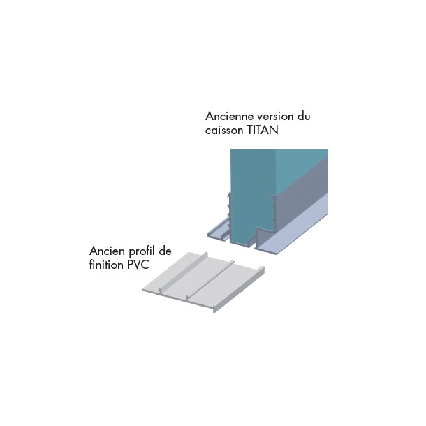 Sous-face PVC 185 pour TITAN B,C,D,E