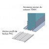 Sous-face PVC 185 pour TITAN B,C,D,E